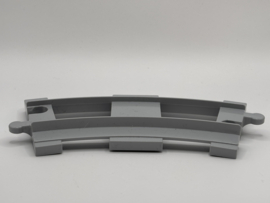 Bocht treinrails lichtgrijs Duplo