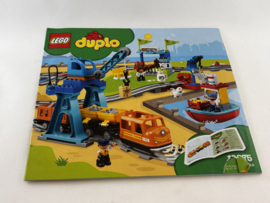 Bouwboekje 10875 goederentrein b-keuze Duplo
