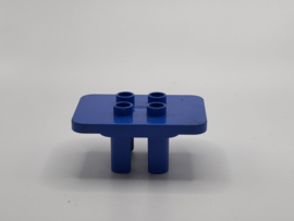 Tafel rechthoekig blauw Duplo