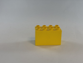 8 nops blok hoog geel Duplo