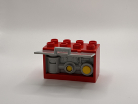 Luik / klep met motorblok maakt geluid Duplo