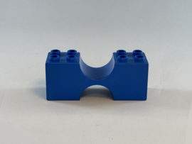 Dubbele boog blauw Duplo