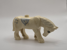 Paard wit met zilver b-keuze Duplo