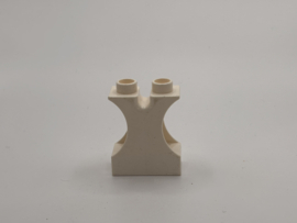 Zandloper blok wit Duplo