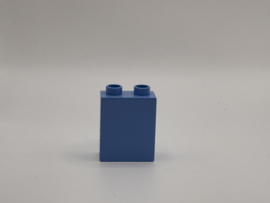 2 nops blok hoog medium blauw Duplo