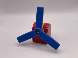 Wiek / propeller met blok beweegbaar Duplo