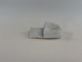 Slaapzak blauw gestreept rond Duplo