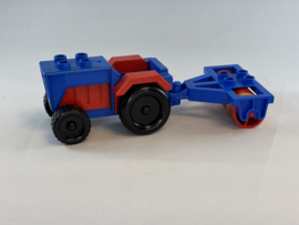 Tractor met wals Duplo