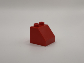 Blok schuin rood Duplo