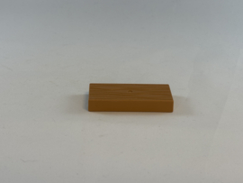 Plank / plaat met houtpatroon lichtbruin Duplo