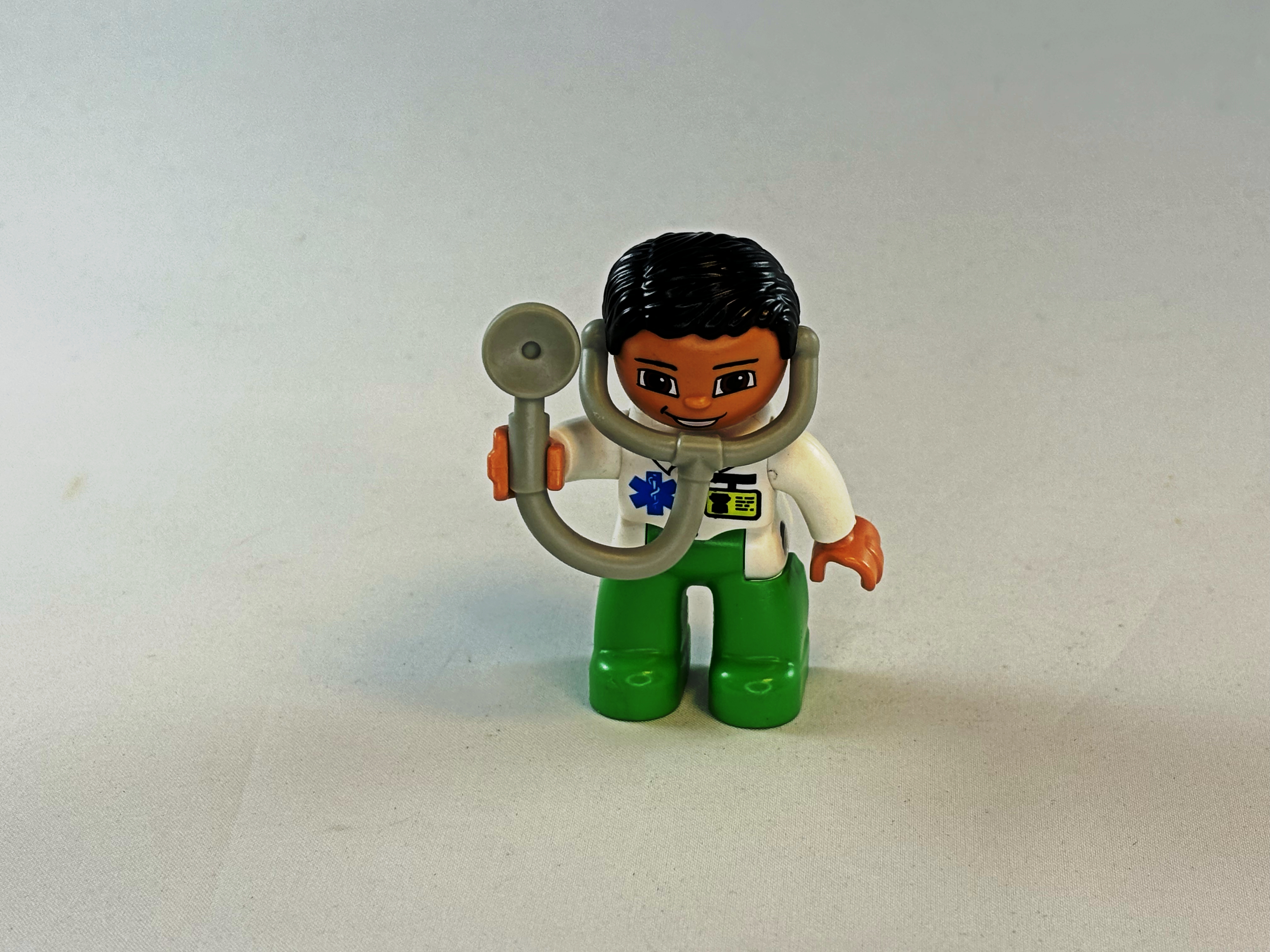 Dokter met stethoscoop Duplo