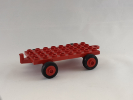Trekauto rood zonder touw Duplo