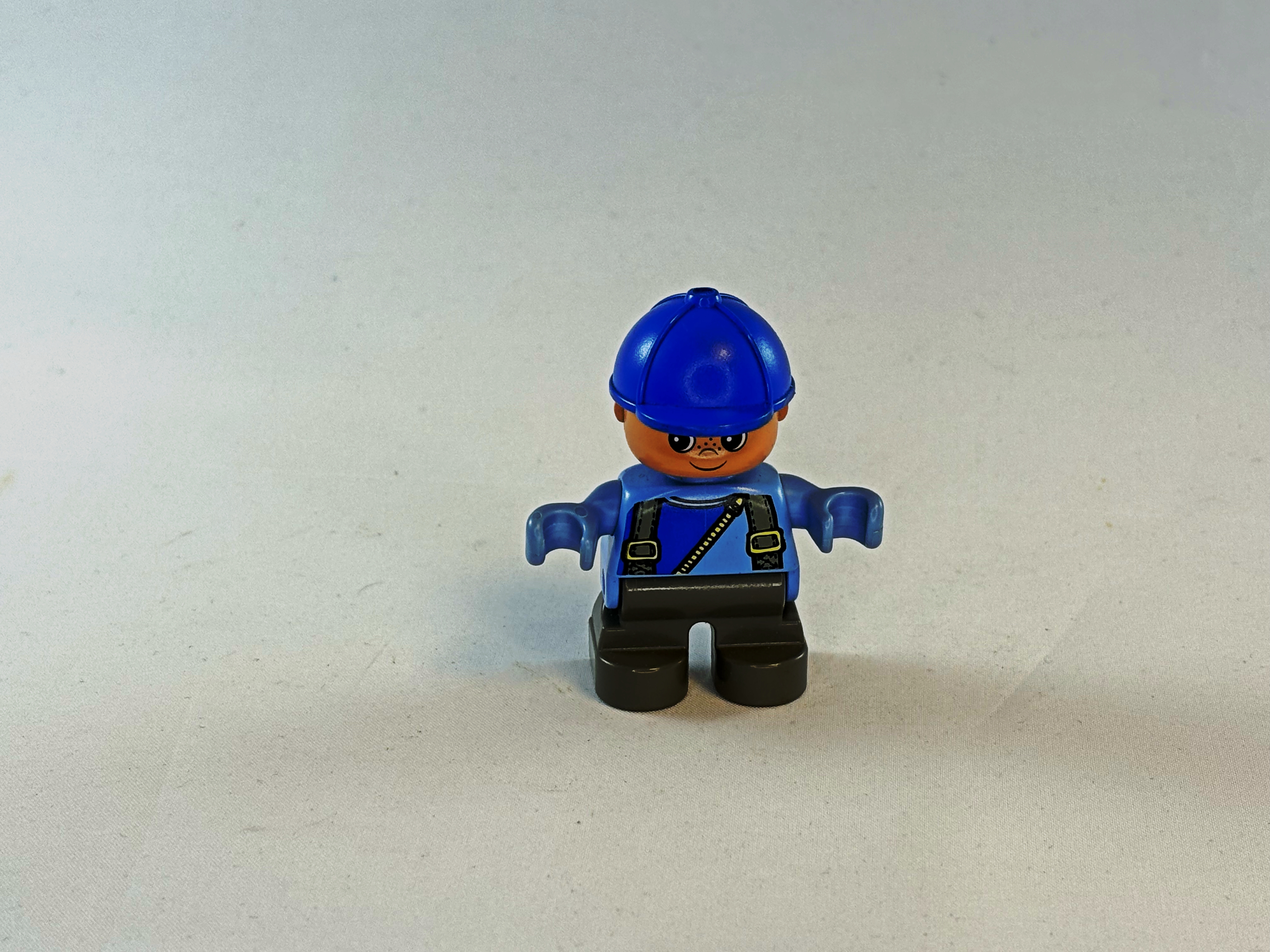 Ruiter met  blauwe cap Duplo