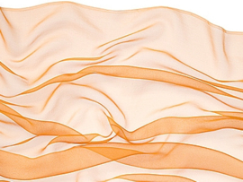 chiffonzijde sjaal 180 x 55 amber 25