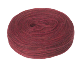 Wol voorgaren (pencil roving) per 5 gram  1427 Jasper red