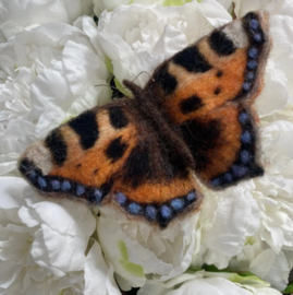 Tortoiseshell Butterfly (vlinder) Naaldviltpakket