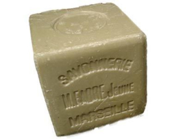 Olijfzeep Savon de marseille 300 gram per stuk