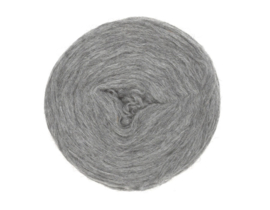 Wol voorgaren (pencil roving) per 5 gram  1027 light grey