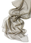 Chiffonzijde sjaal 180 x 55 cm khaki 28