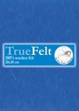 Truefelt 20 * 30 cm 559 koningsblauw