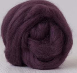 Merino lontwol 19 mic. per 50 gram Purple