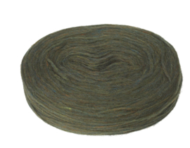 Wol voorgaren (pencil roving) per 5 gram  1421 Spurce green