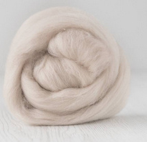 Merino lontwol 19 mic. per 50 gram Sand