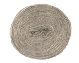 Wol voorgaren (pencil roving) per 5 gram  0003 Light beige