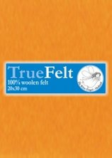 Truefelt 20 * 30 cm 504 lichtoranje