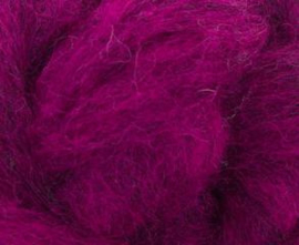 Corriedale Galaxy Melange per 25 gram Cosmos roze