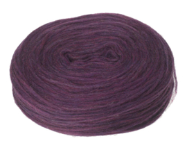 Wol voorgaren (pencil roving) per 5 gram  1428 Plum