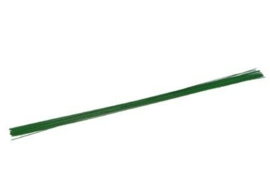Steekdraad / bloemdraad groen: 0.8 * 400 mm 10 stuks