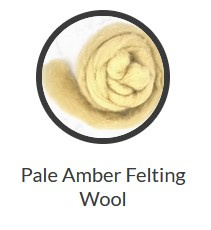 Corriedale Dierenpalet collectie Pale Amber per 25 gr