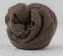 Merino lontwol 19 mic. per 50 gram Beaver