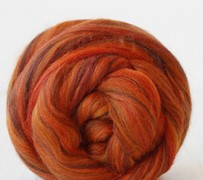 Monarch Butterfly 30% tussahzijde en 70% Merino per 25 gram