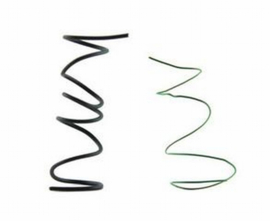 Armatuurdraad 1.2 mm per meter groen kleurig