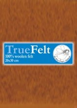 Truefelt 20 * 30 cm 522 roodbruin