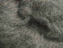 Gotland wol in vlies gemeleerd grijs 31 mic. per 50 gram