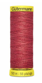 Gutermann 100% linnen ong 50 m. rood