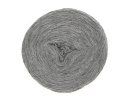 Wol voorgaren (pencil roving) per 10 gram  9102 grey