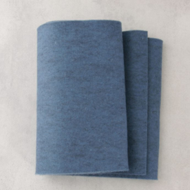 Patchfelt 20 * 30 cm 036 blauw