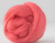 Merino lontwol 19 mic. per 50 gram Coral