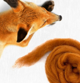 Corriedale vos - fox  per 25 gram
