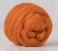 Lontwol merino 16 mic. per 10 gram Marigold