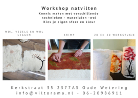 Workshop boeken in graag even contact opnemen!