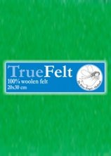 Truefelt 20 * 30 cm 545 felgroen