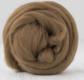 Merino lontwol 19 mic. per 50 gram Nut