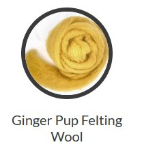 Corriedale Dierenpalet collectie Ginger Pup per 25 gram