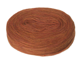 Wol voorgaren (pencil roving) per 5 gram  1426 Dark Amber