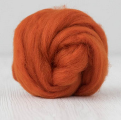 Merino lontwol 19 mic. per 50 gram Pumkin